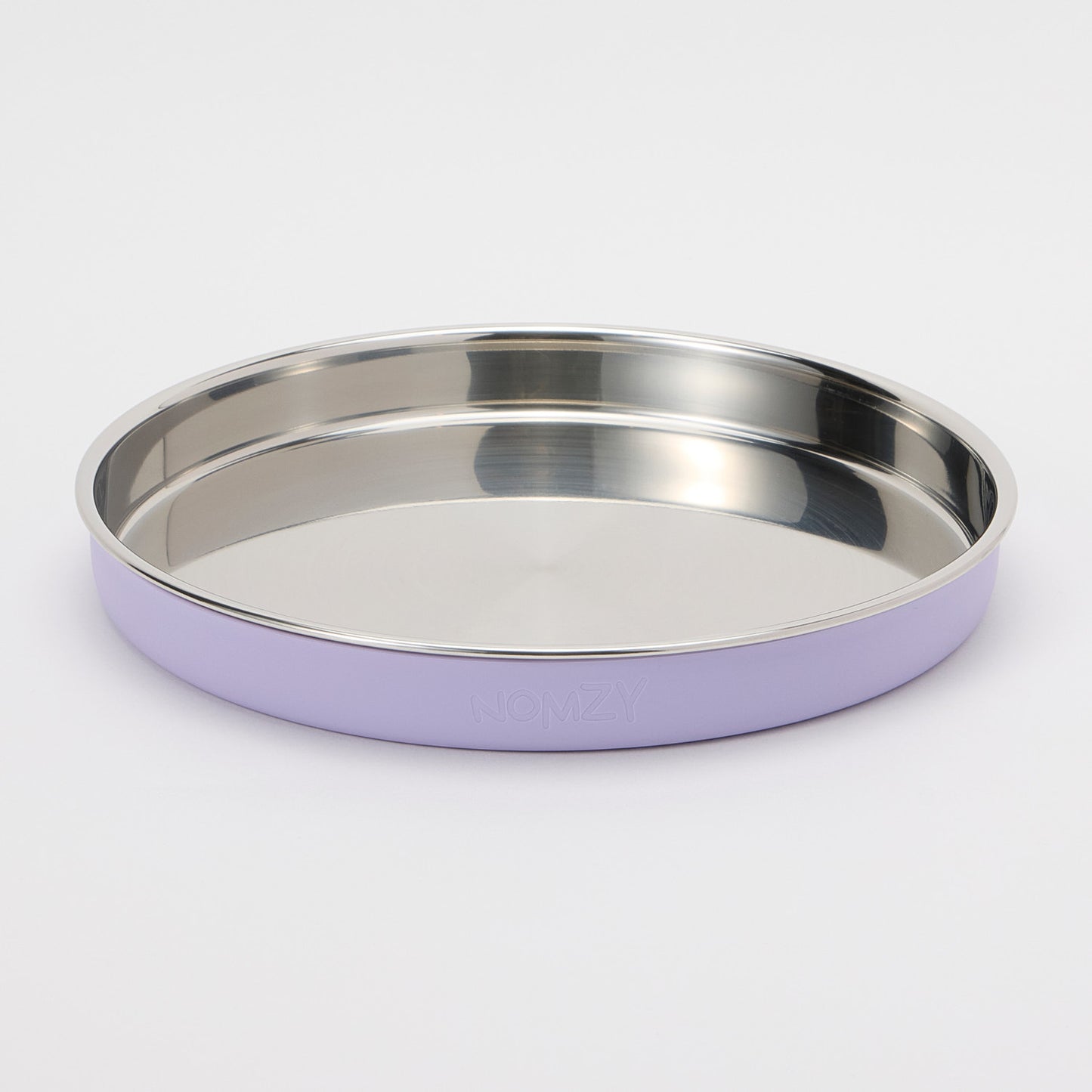 Stainless Steel Deep Plate with Silicone Sleeve