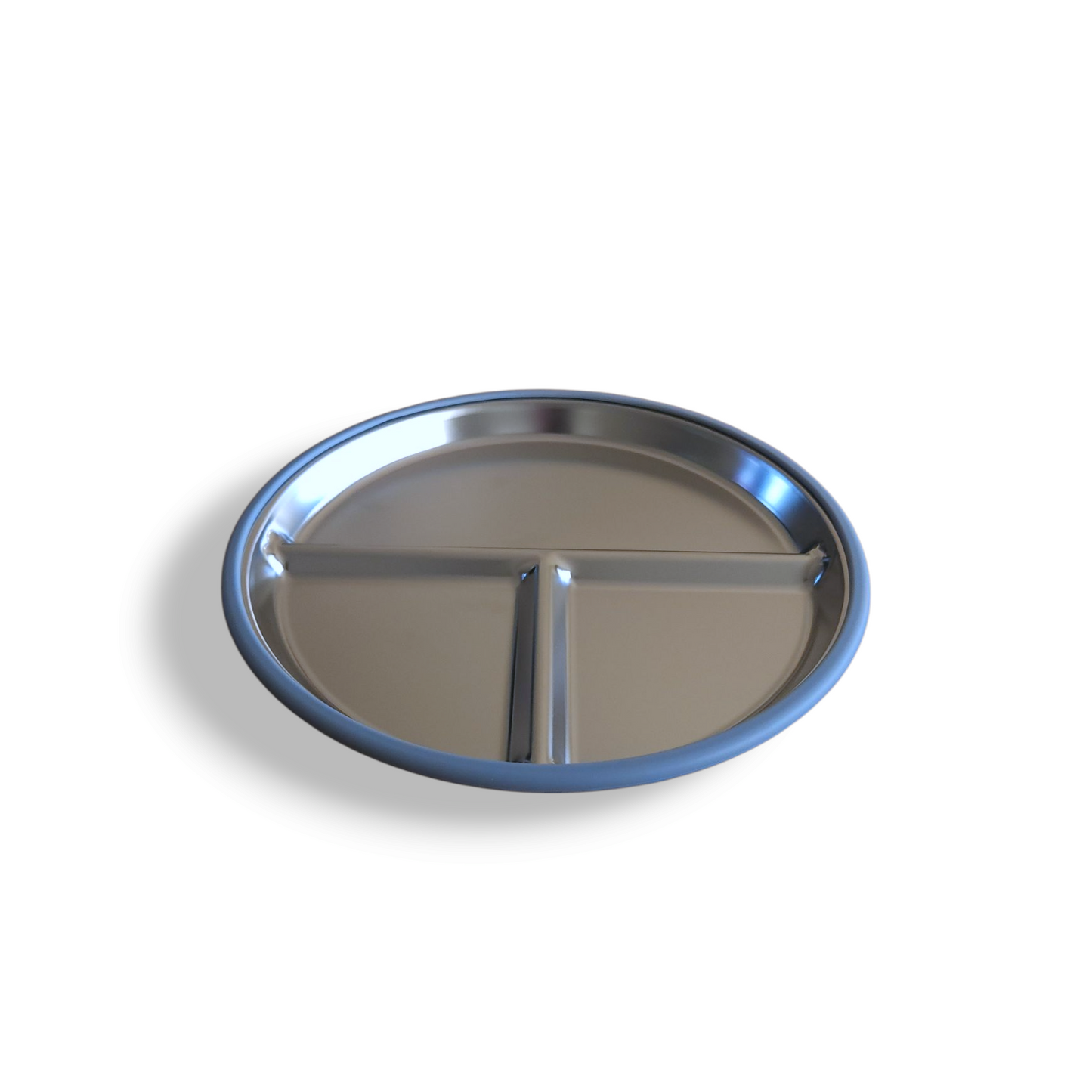 Stainless Steel Toddler Plate With Silicone Suction Base