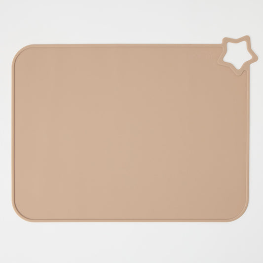 Generous size silicone placemat for kids, non-slip, easy to wipe clean