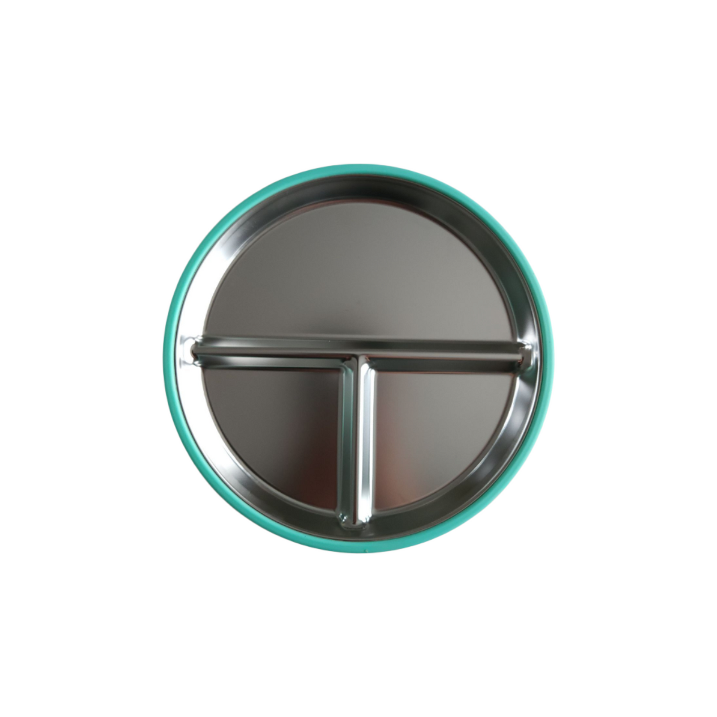 Stainless Steel Toddler Plate With Silicone Suction Base