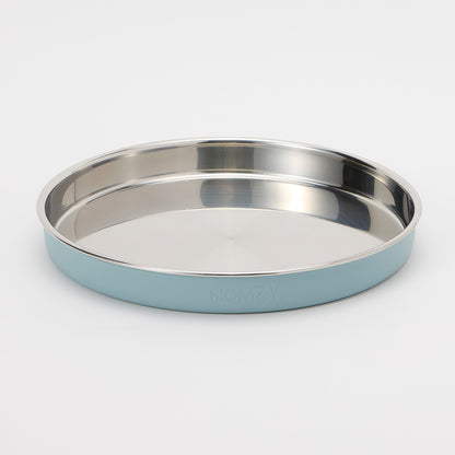 Stainless Steel Deep Plate with Silicone Sleeve