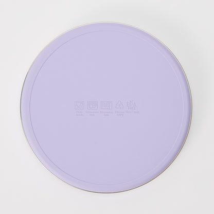 Stainless Steel Deep Plate with Silicone Sleeve