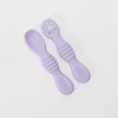 Baby-led Weaning Silicone Spoon Set