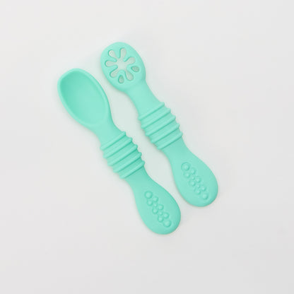 Baby-led Weaning Silicone Spoon Set