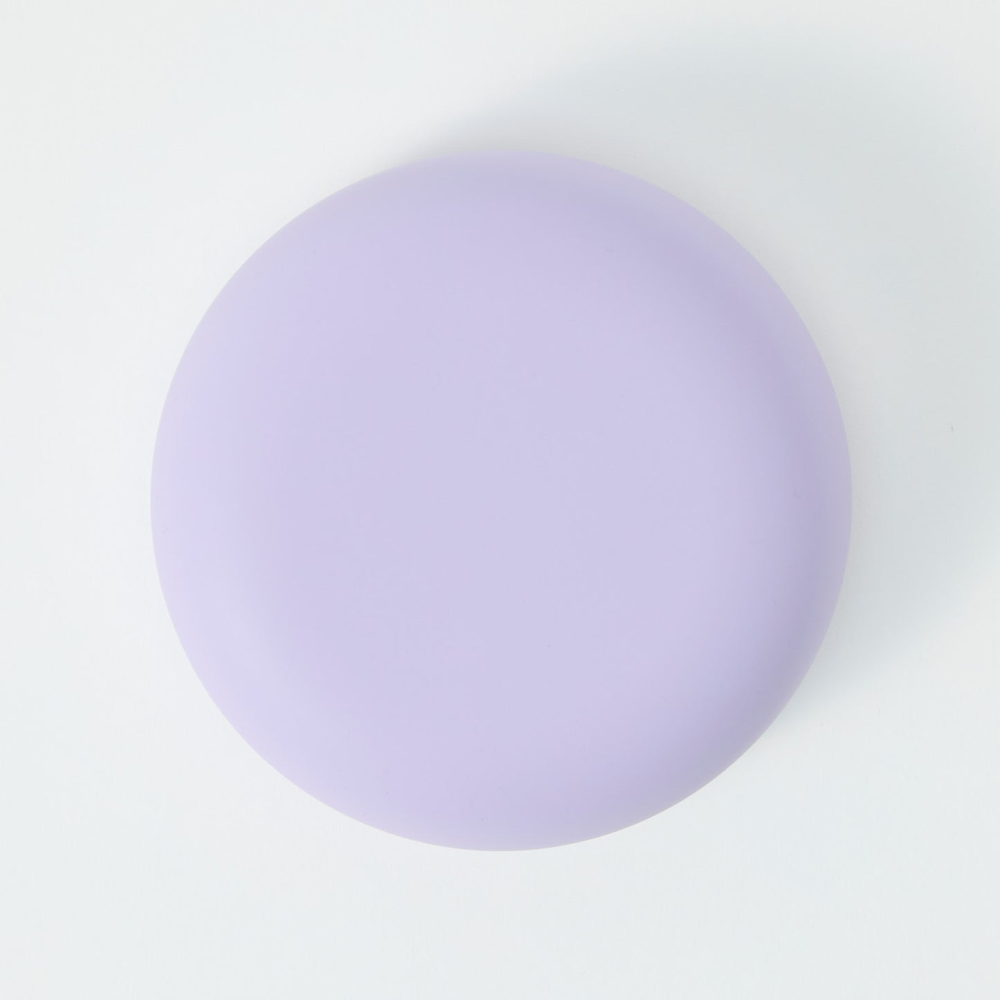 Stainless steel toddler bowl with removable food-grade silicone sleeve lilac base