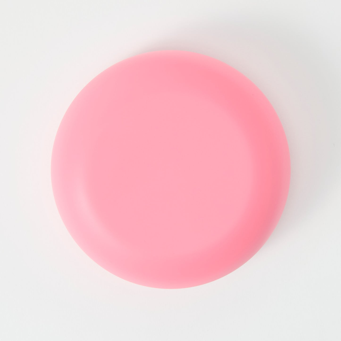 Stainless steel toddler bowl with removable food-grade silicone sleeve pink base