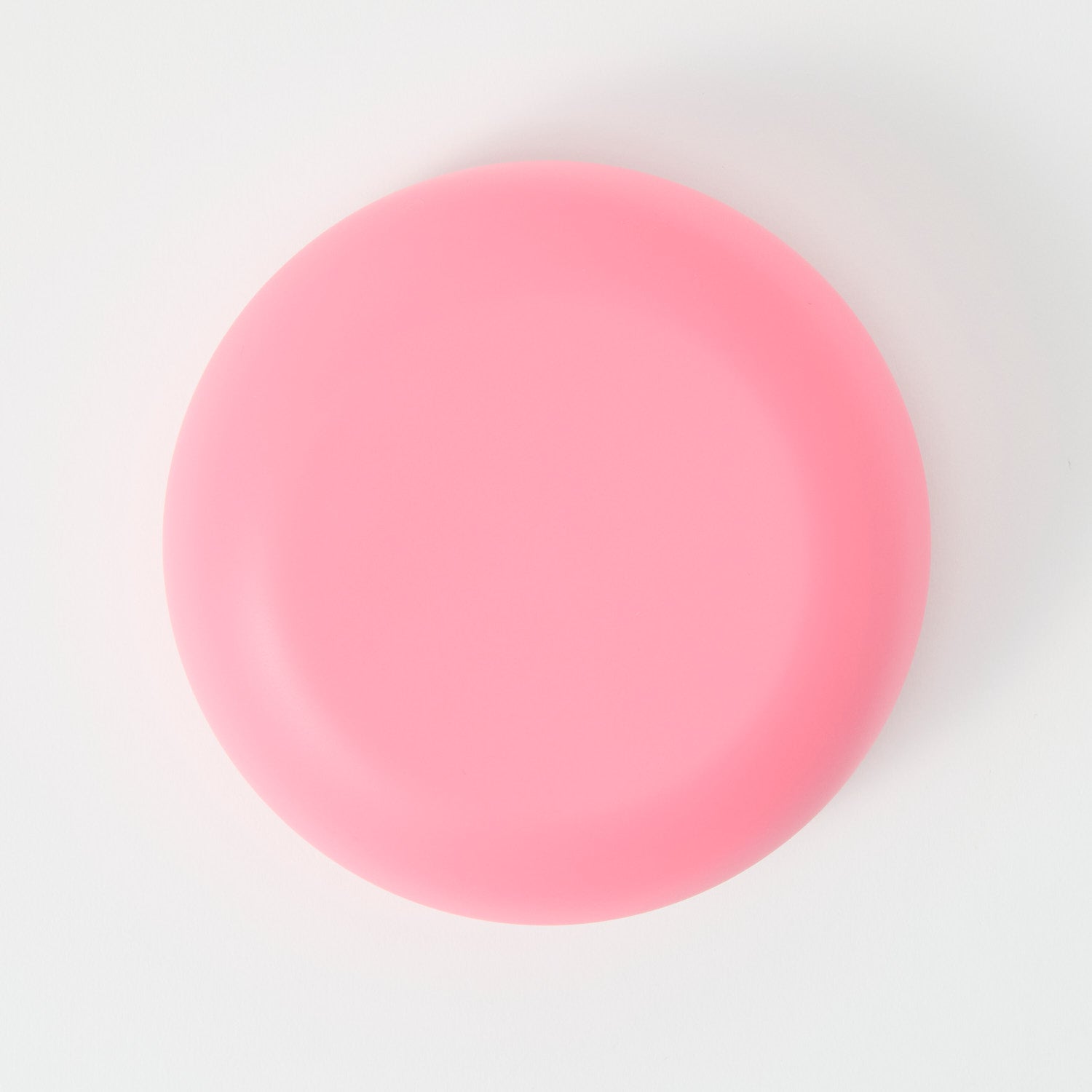 Stainless steel toddler bowl with removable food-grade silicone sleeve pink base